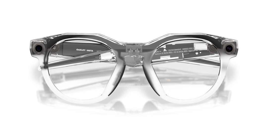 Oakley Hstn Meta Transparent Clear | Transition Grey