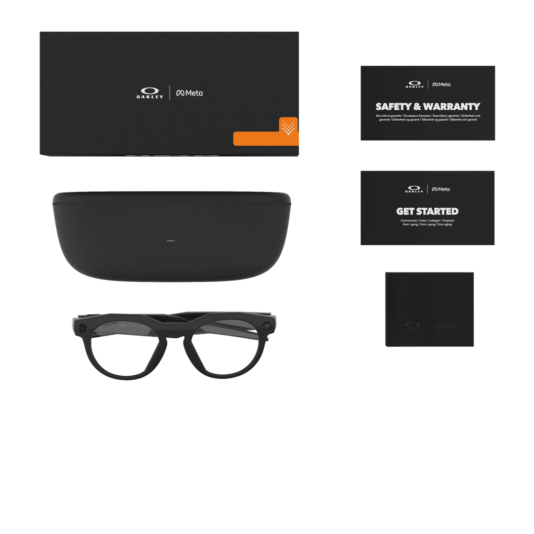 Oakley Hstn Meta Black | Clear