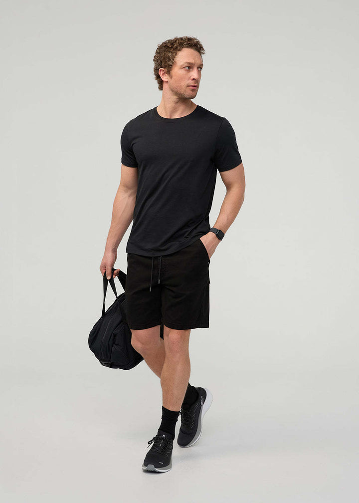 Duer Live Lite Traveller Short 8" (Mens) | Black