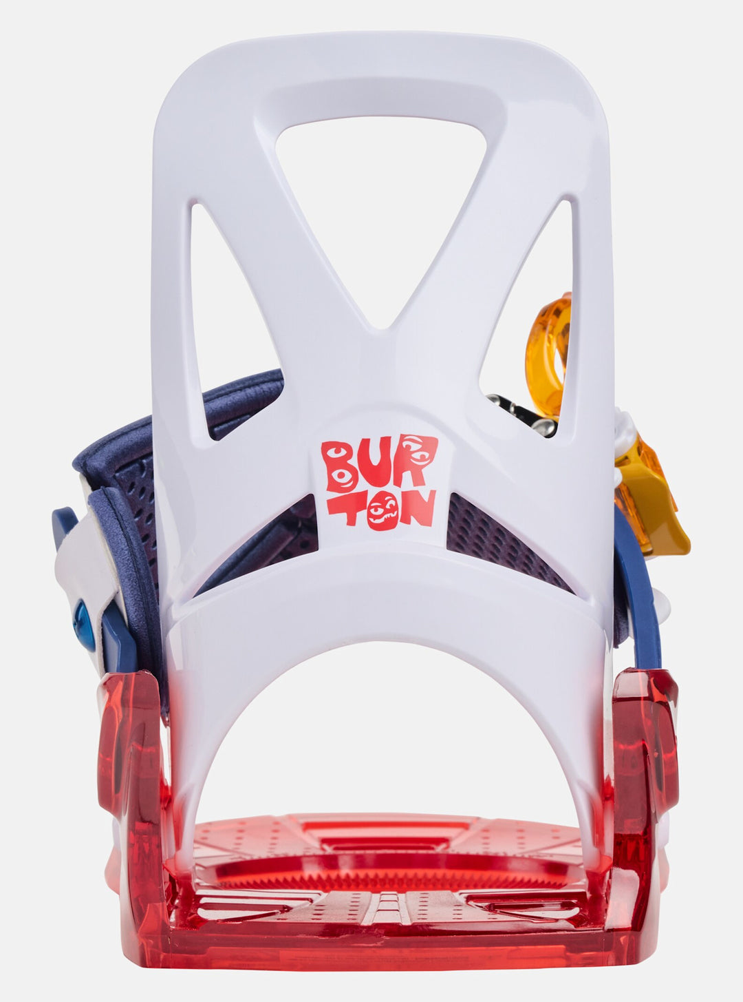 Burton Grom Disc Youth Snowboard Bindings 2026 | Red/Multi