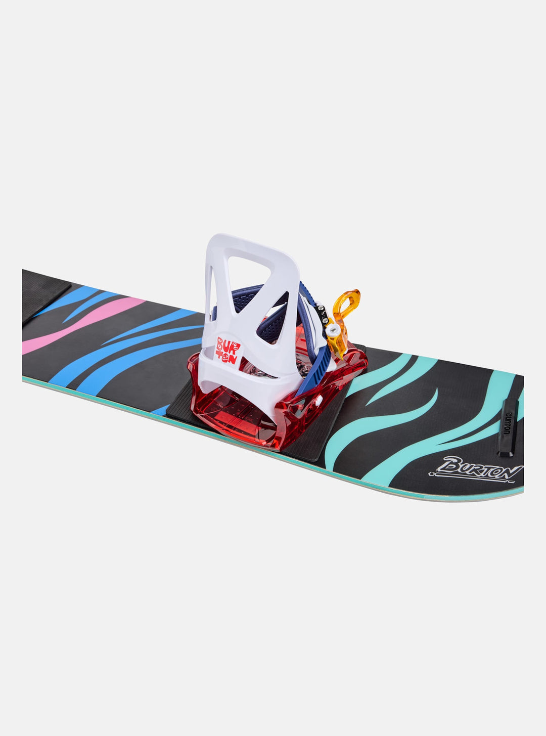 Burton Grom Disc Youth Snowboard Bindings 2026 | Red/Multi
