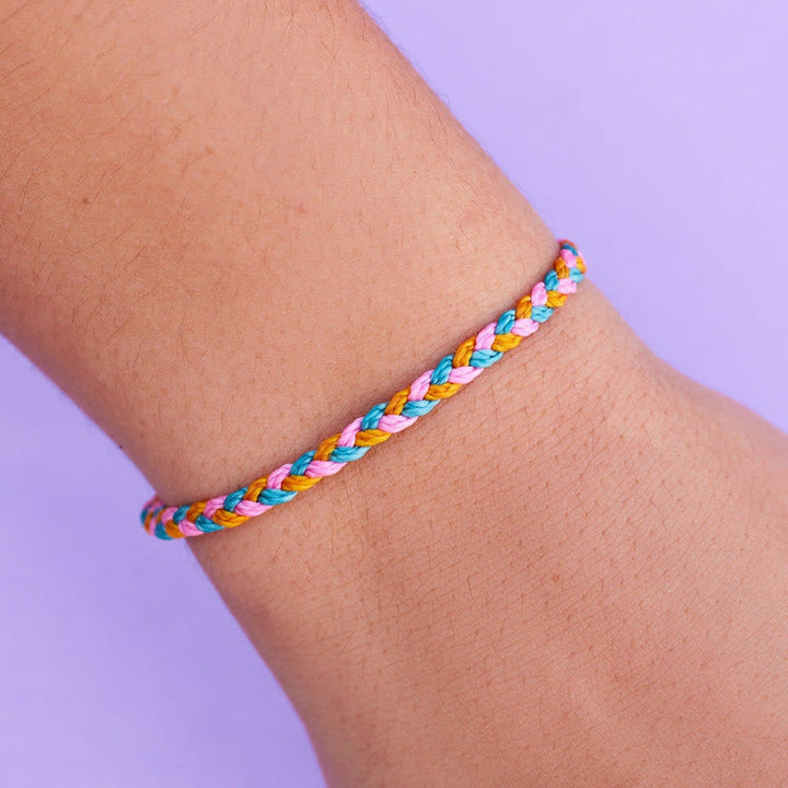 Pura Vida Mini Braided Multi | Tropic