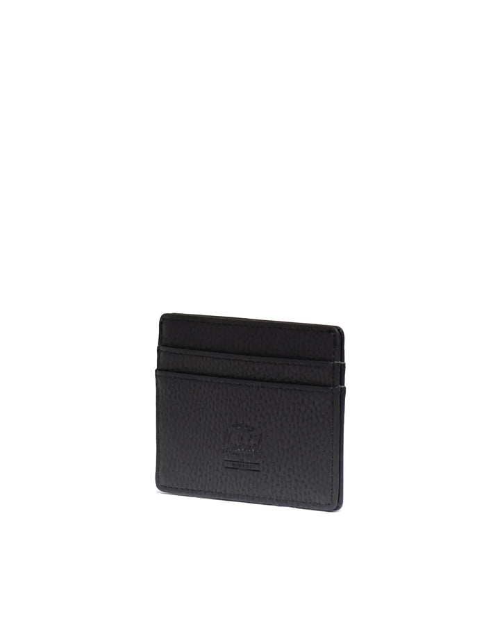 Herschel Charlie Cardholder Vegan Leather | Black