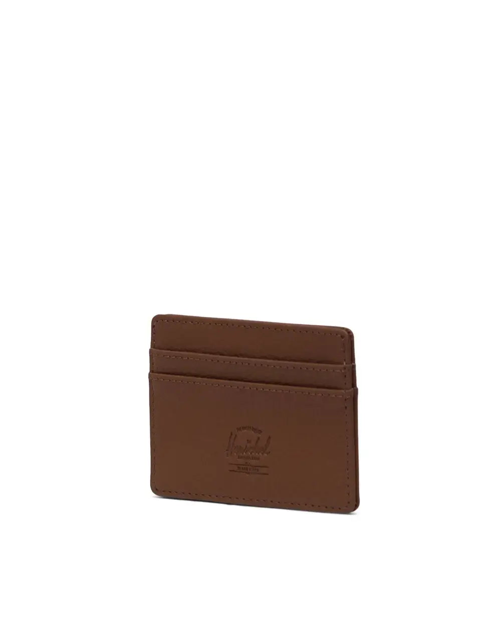 Herschel Charlie Cardholder Vegan Leather | Saddle Brown