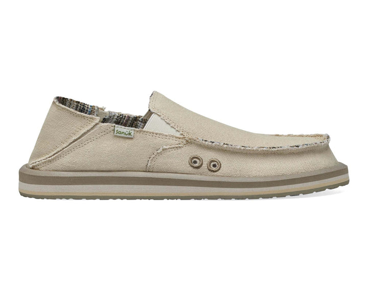 Sanuk Donny Hemp (Mens) | Natural