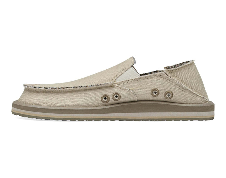 Sanuk Donny Hemp (Mens) | Natural