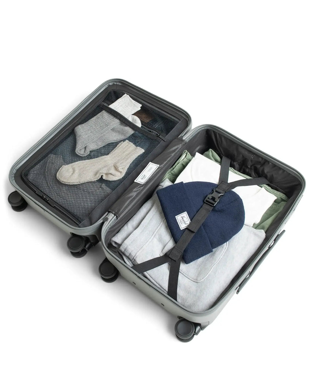 Herschel Heritage Hardshell Large Carryon Luggage | Moonbeam