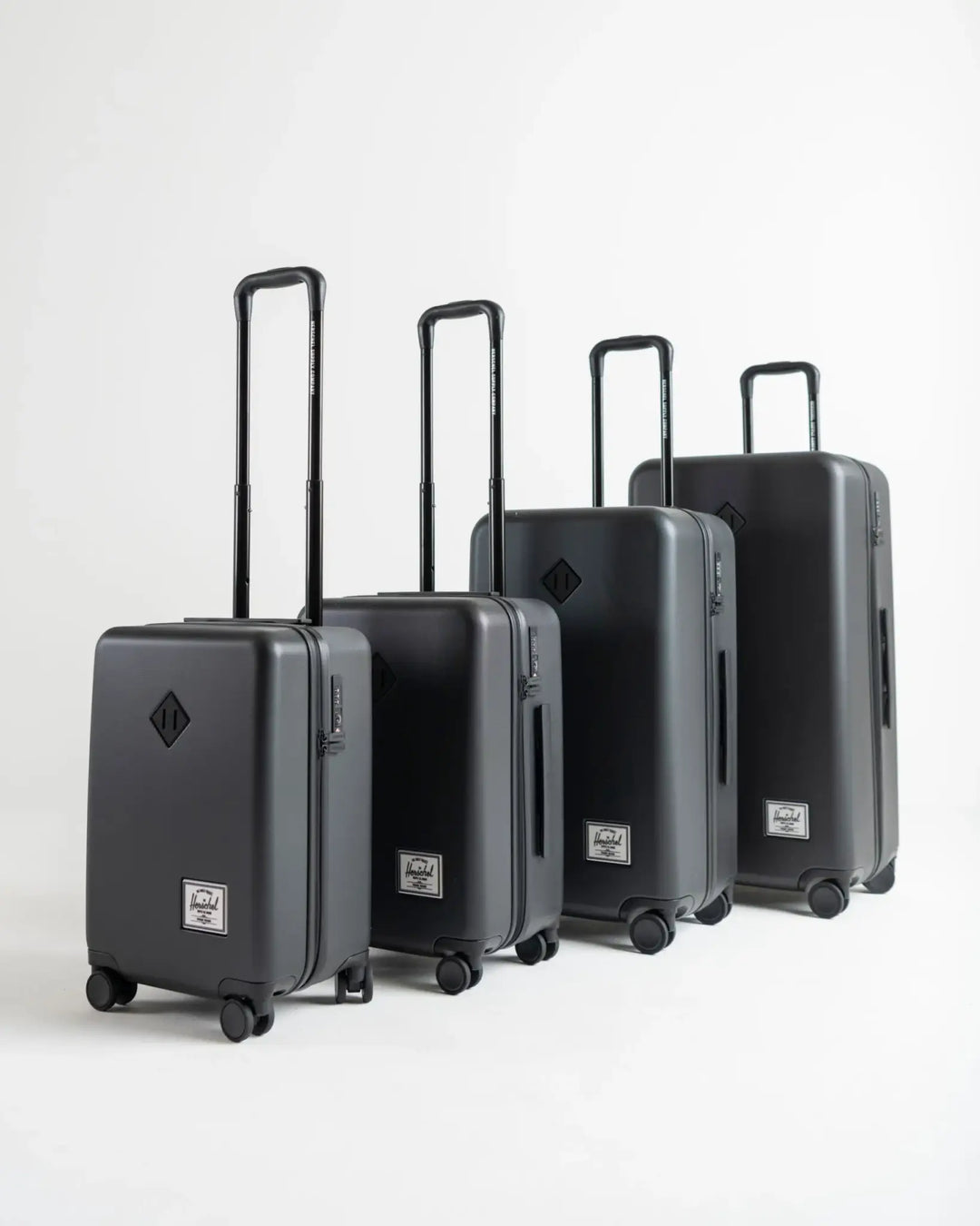 Herschel Heritage Hardshell Large CarryOn Luggage | Black