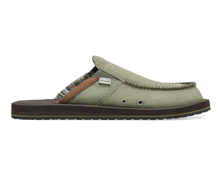 Sanuk You Got My Back Hemp (Mens) | Army