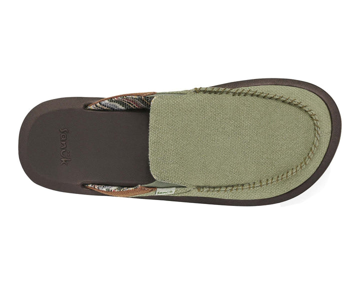 Sanuk You Got My Back Hemp (Mens) | Army