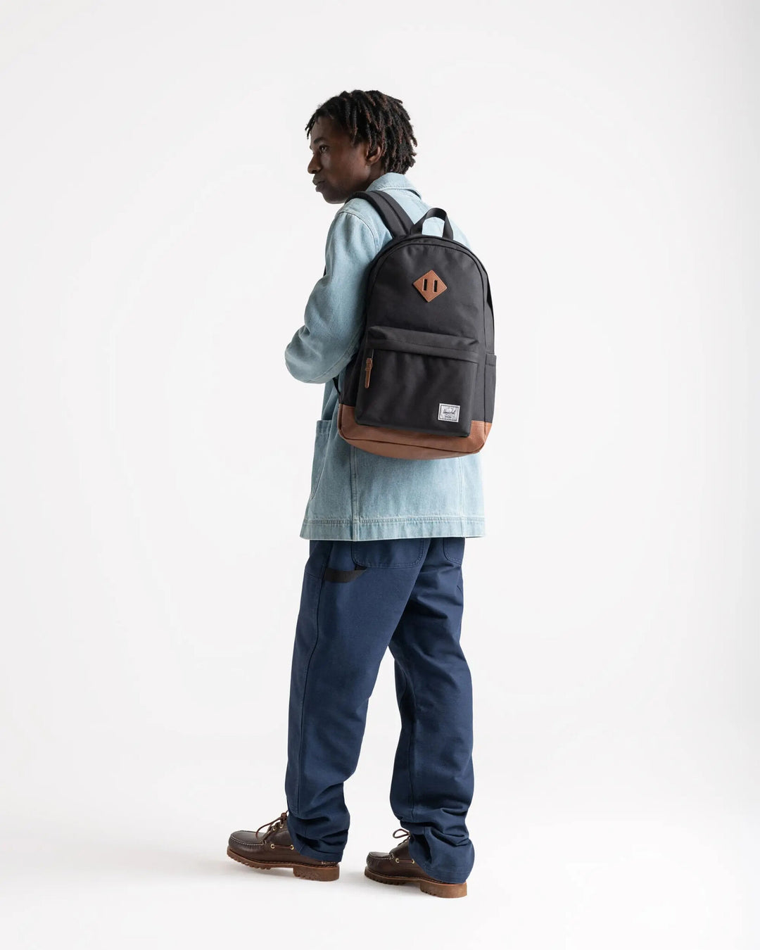 Herschel Heritage Backpack | Black/Tan