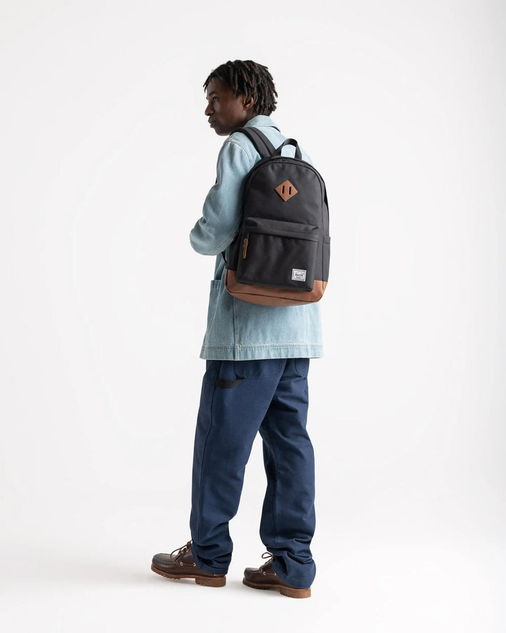 Herschel Heritage Backpack | Black/Tan