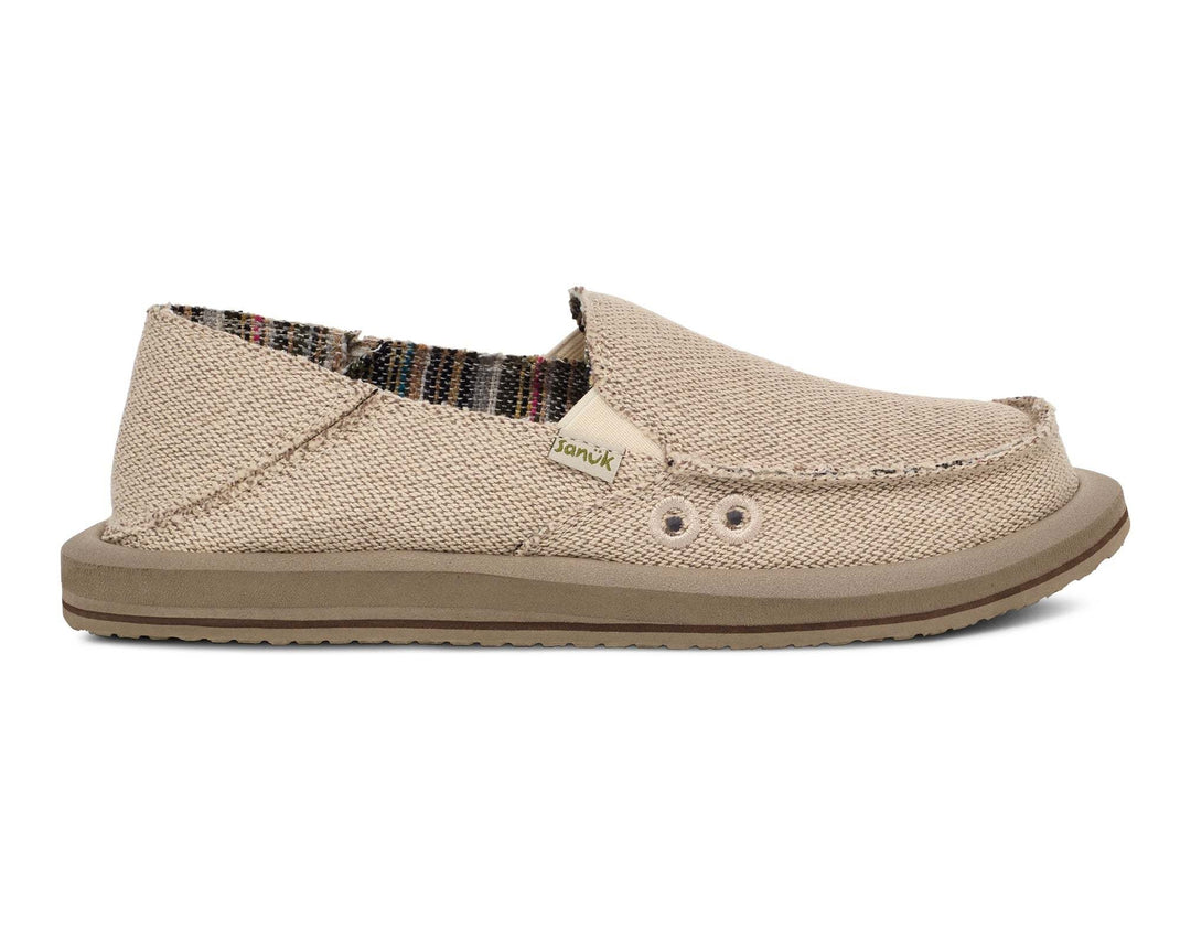 Sanuk Donna Hemp 2 Tone (Womens) | Natural
