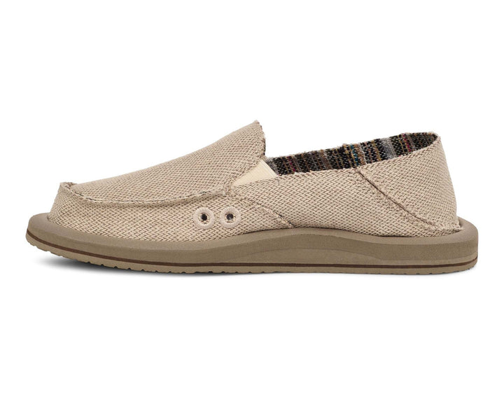 Sanuk Donna Hemp 2 Tone (Womens) | Natural