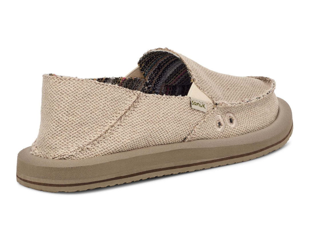 Sanuk Donna Hemp 2 Tone (Womens) | Natural
