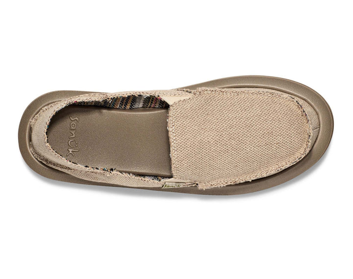 Sanuk Donna Hemp 2 Tone (Womens) | Natural