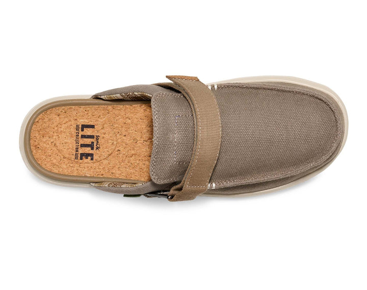 Sanuk Happy Hour Lite (Mens) | Taupe