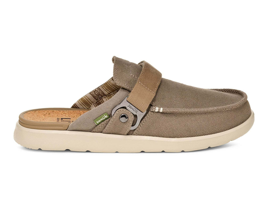 Sanuk Happy Hour Lite (Mens) | Taupe