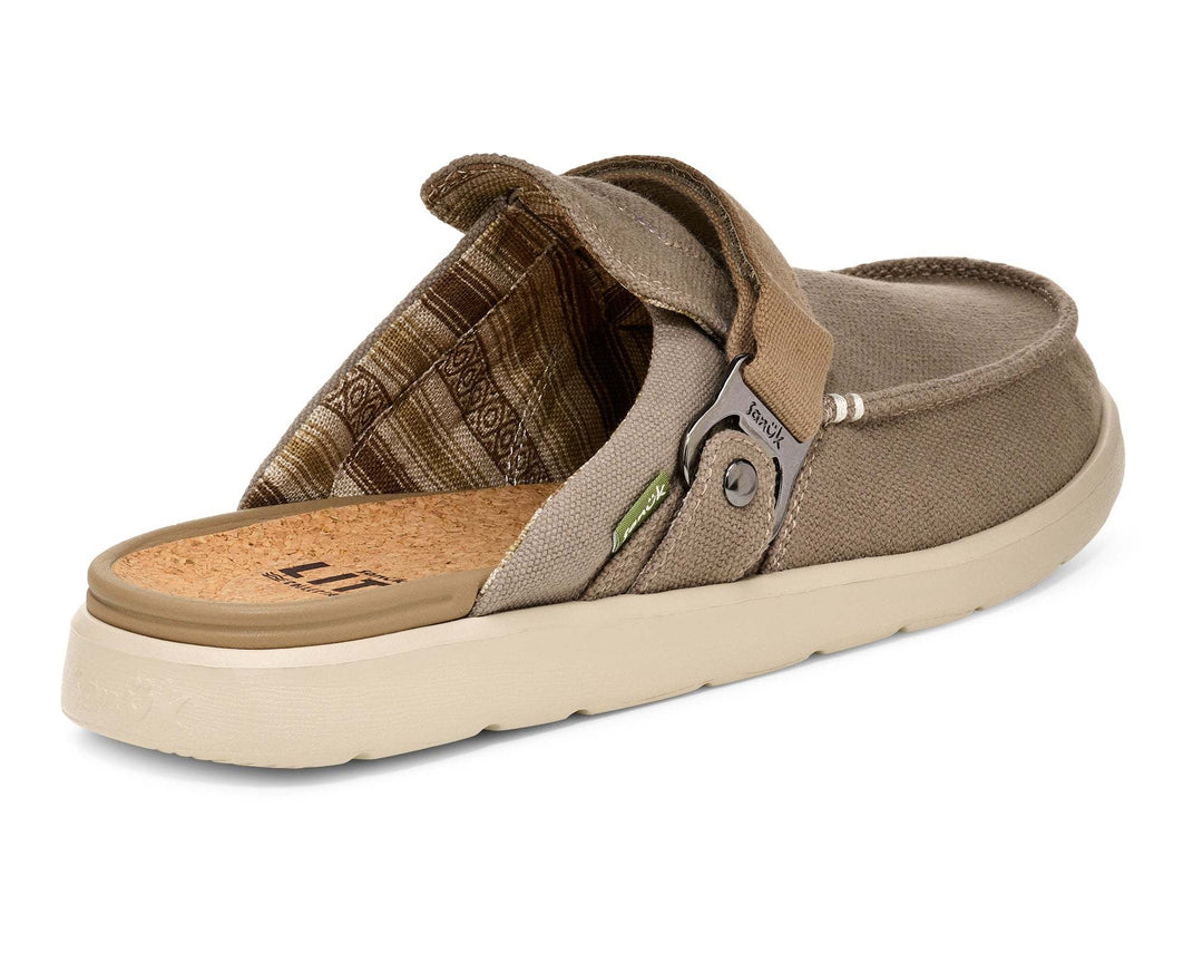 Sanuk Happy Hour Lite (Mens) | Taupe