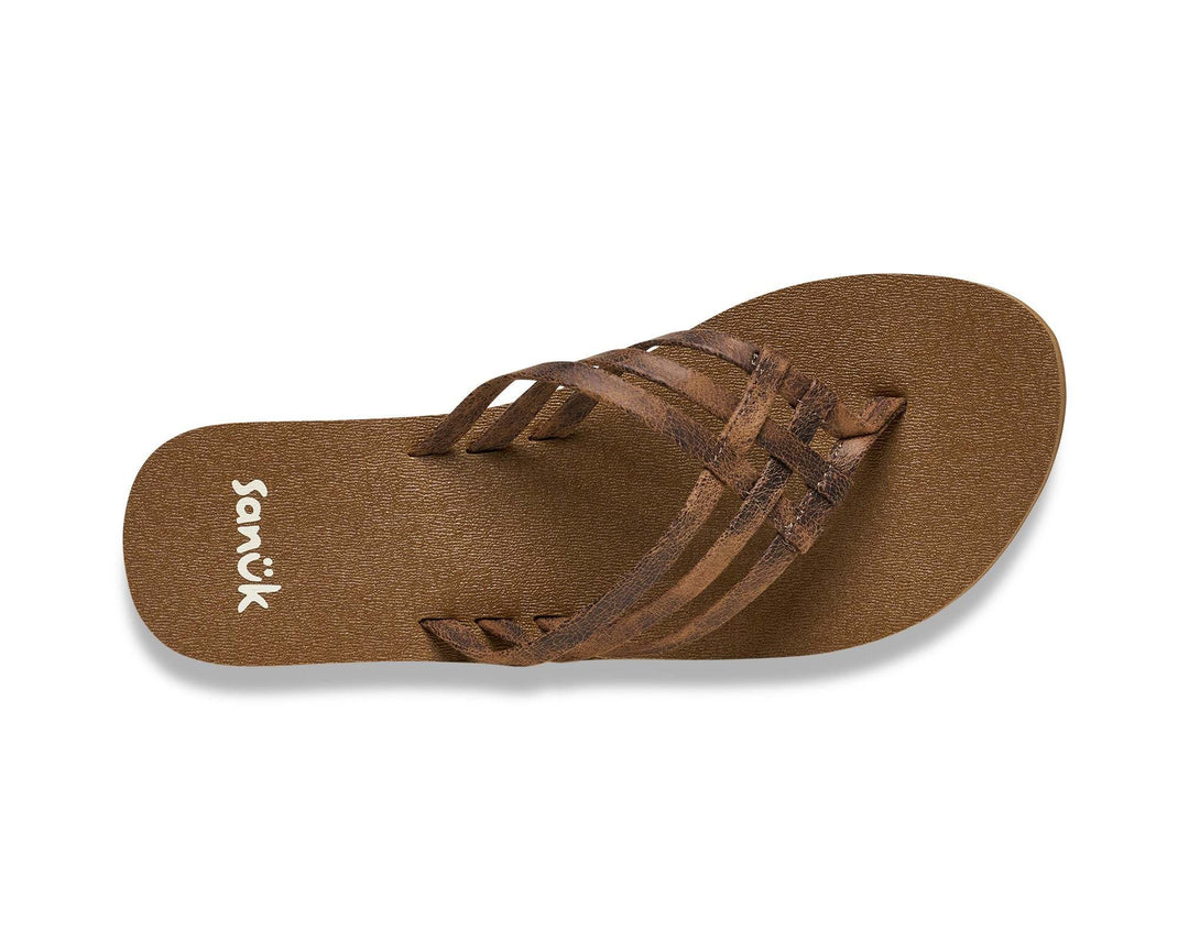 Sanuk Yoga Sandy Novelty (Womens) | Ojai Tan