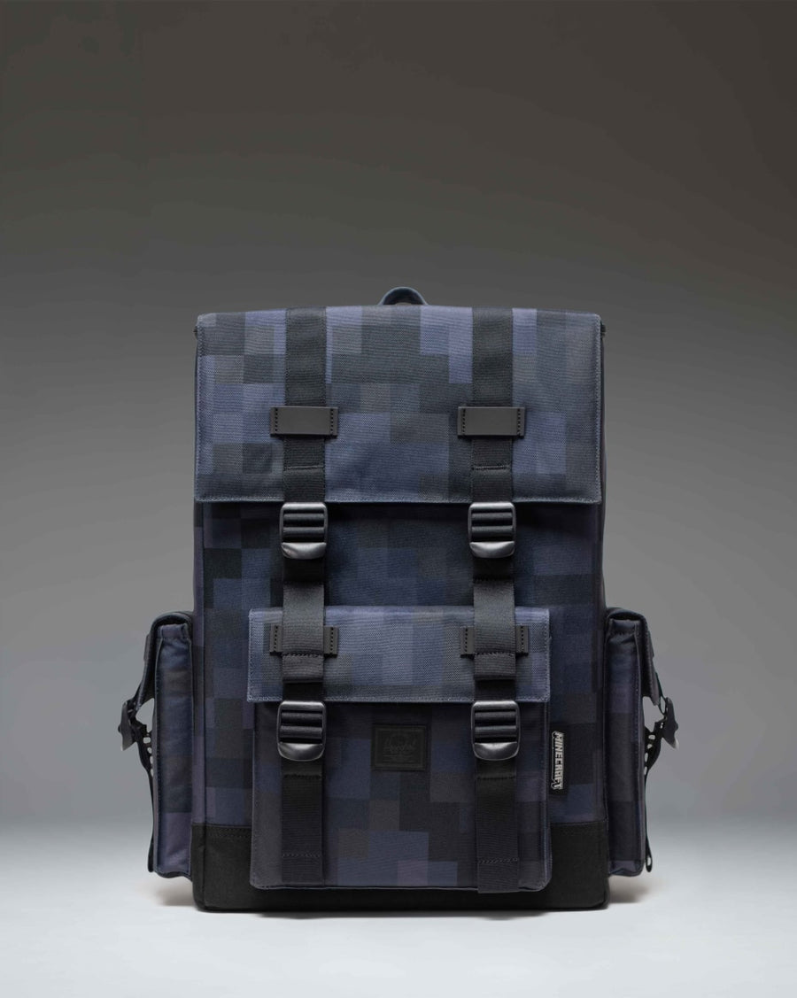Herschel Minecraft Little America Cube Backpack | Black Block