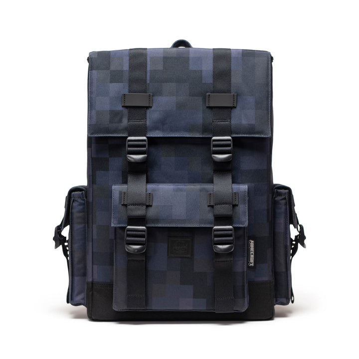 Herschel Minecraft Little America Cube Backpack | Black Block