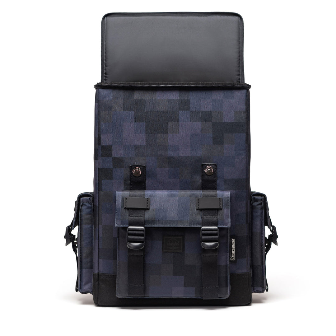 Herschel Minecraft Little America Cube Backpack | Black Block