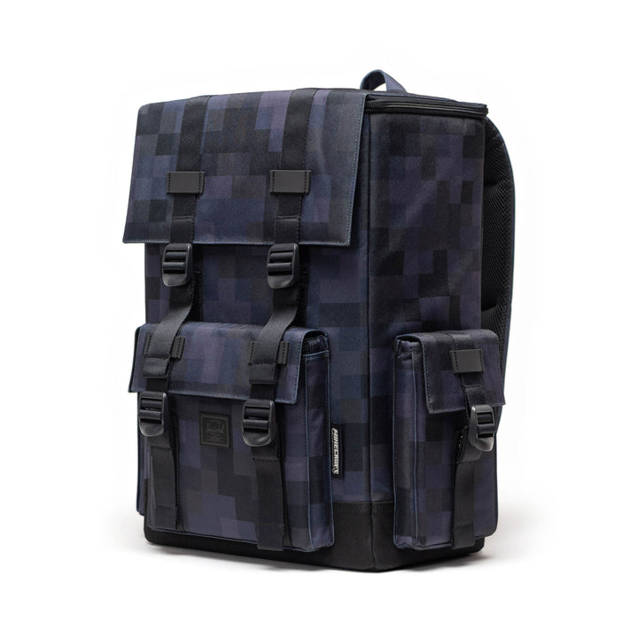 Herschel Minecraft Little America Cube Backpack | Black Block