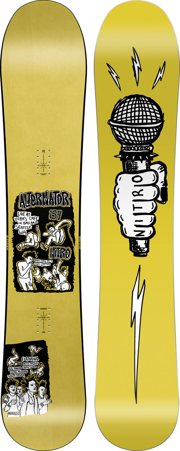 Nitro Alternator Mens Snowboard
