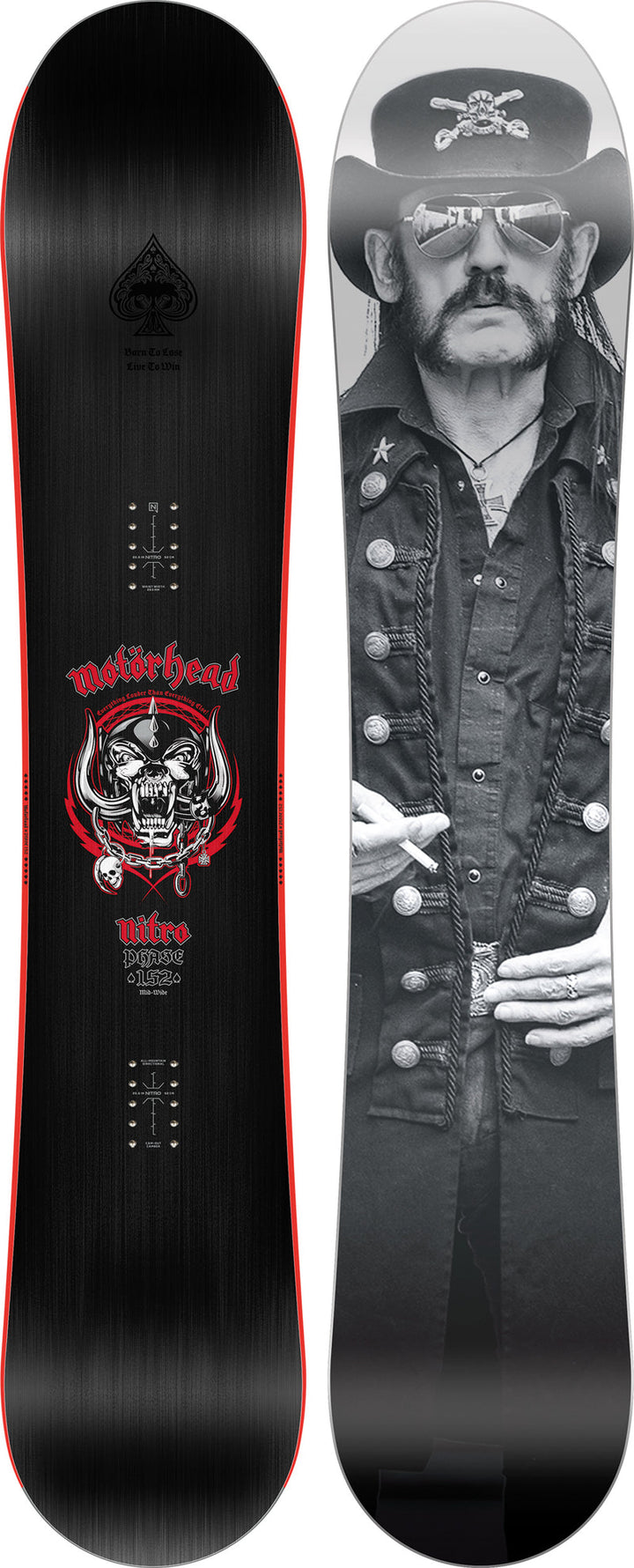 Nitro Phase X Motörhead Mens Snowboard
