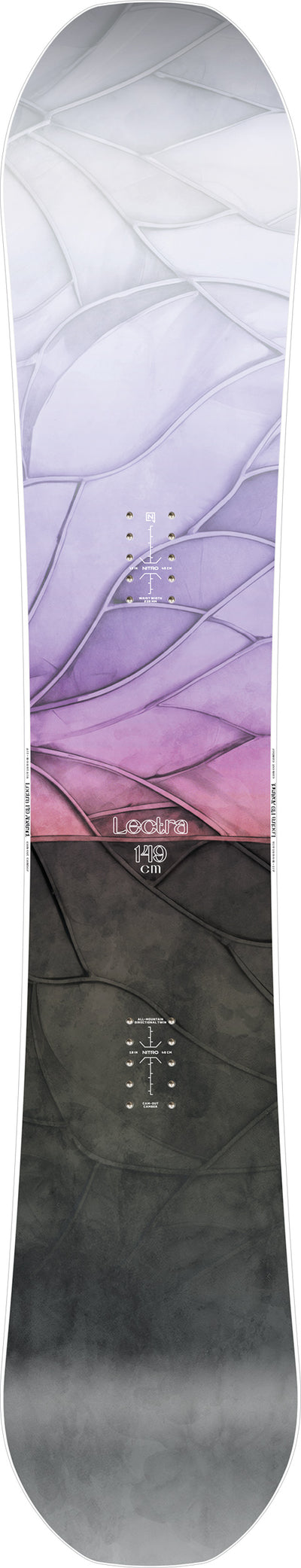 Nitro Lectra Leaf Womens Snowboard