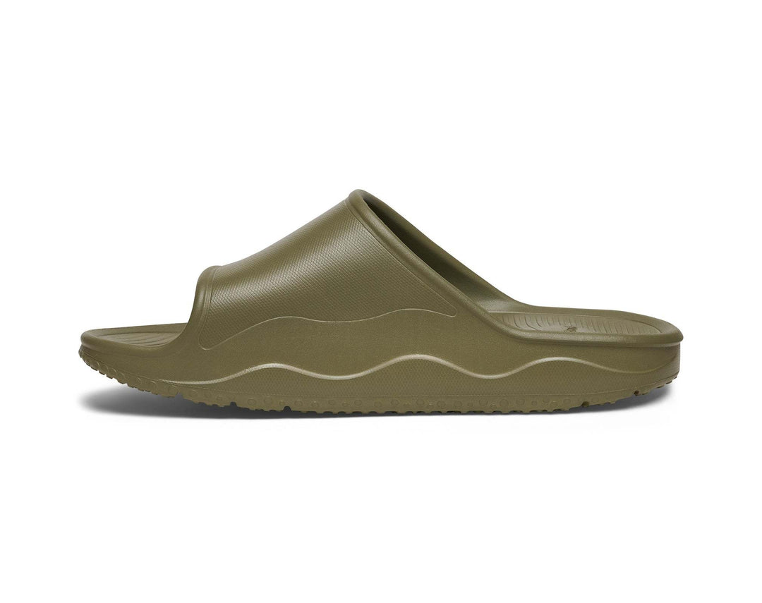 Sanuk Beer Foamie Slide (Mens) | Olive