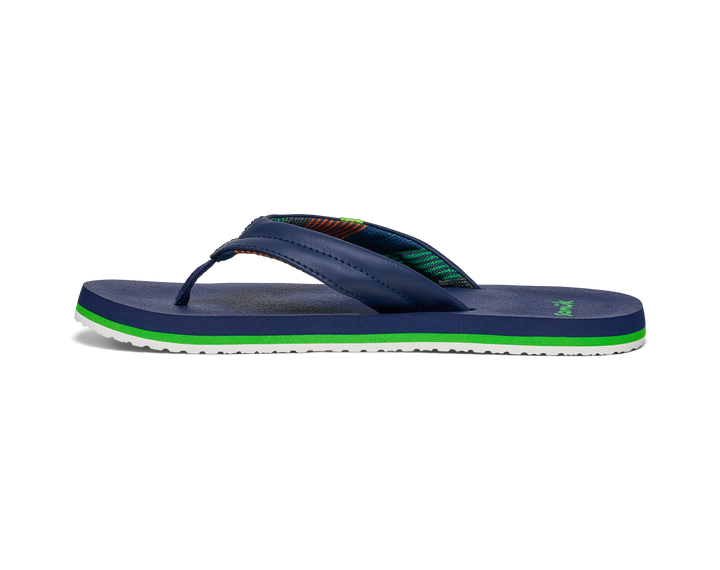 Sanuk Wavy (Youth) | Navy
