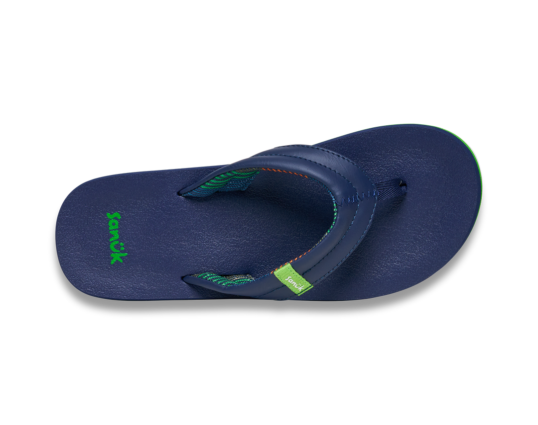 Sanuk Wavy (Youth) | Navy