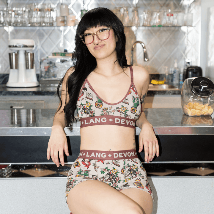 Devon + Lang Bria Bralette (Womens) | Vintage Outlaw