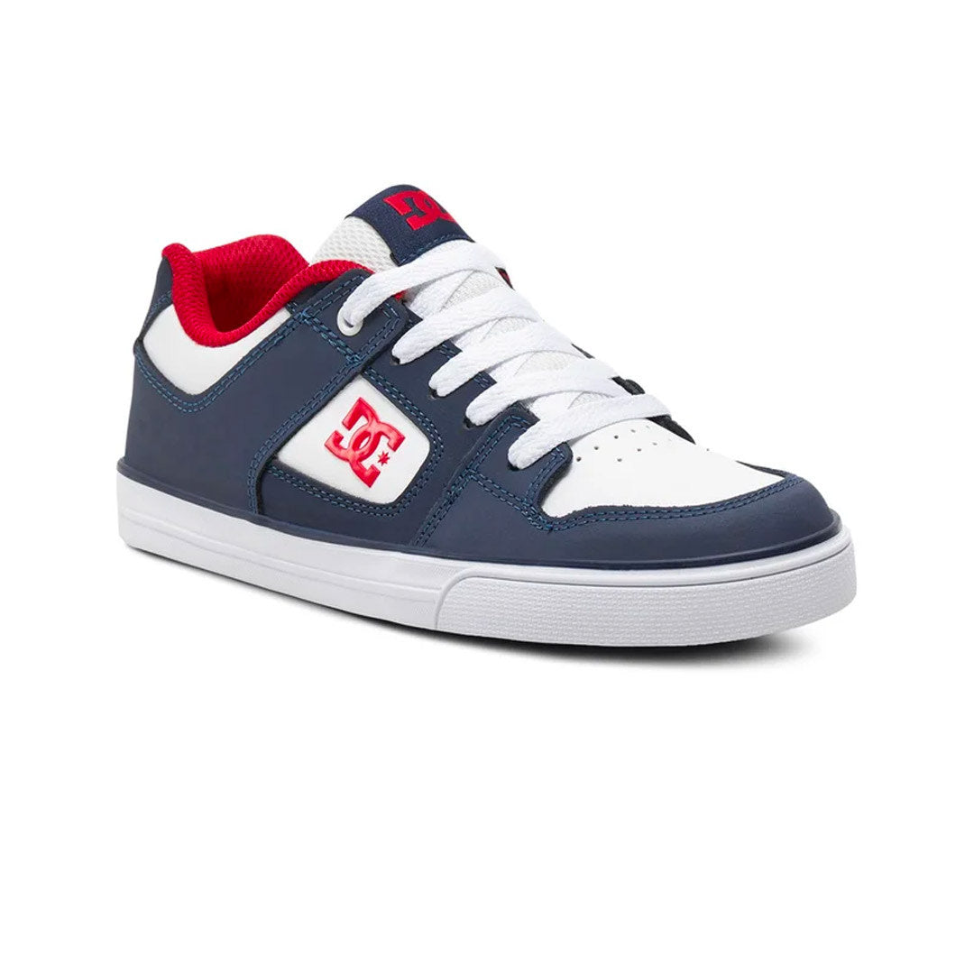 DC Pure Youth Shoes | Dc Navy/Ath Red