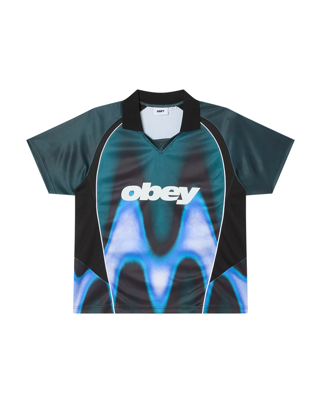 Obey Blurred Soccer Jersey Short Sleeve (Men&