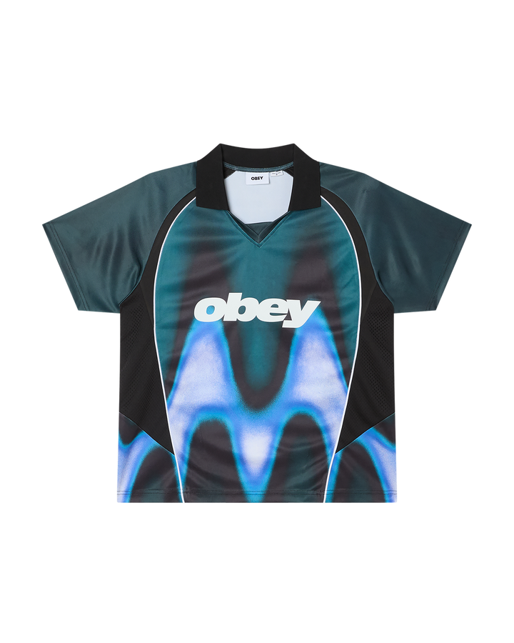 Obey Blurred Soccer Jersey Short Sleeve (Men&