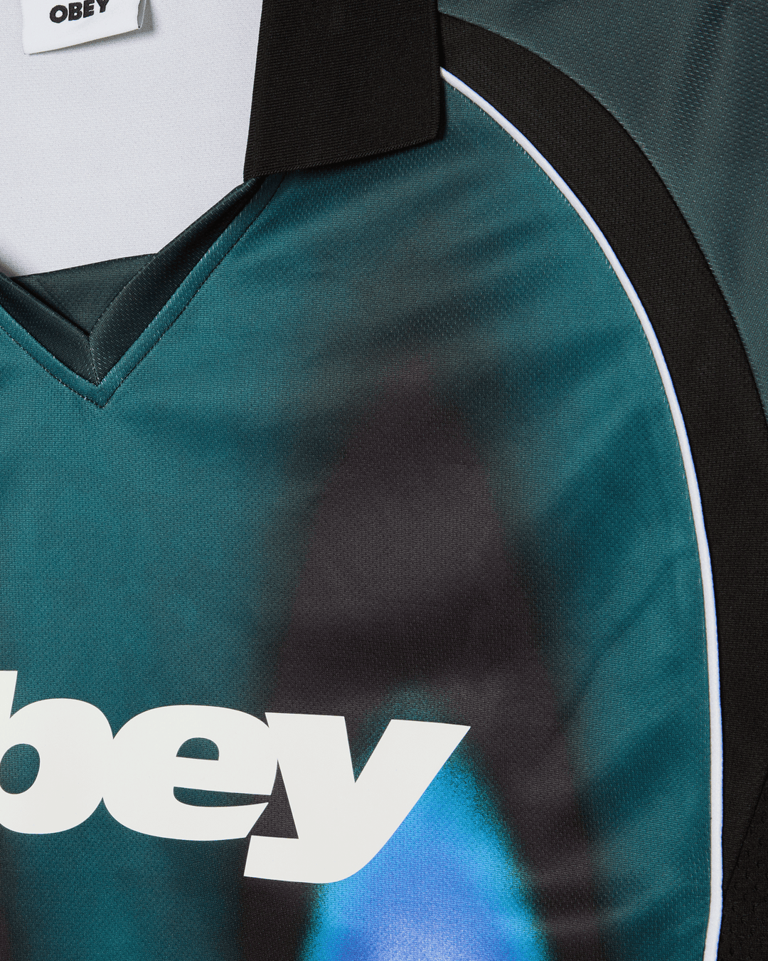 Obey Blurred Soccer Jersey Short Sleeve (Men&