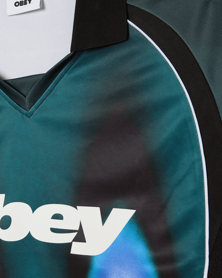Obey Blurred Soccer Jersey Short Sleeve (Men&