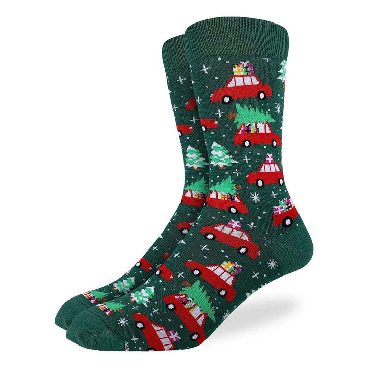Good Luck Sock Christmas Trees Socks (Mens) | 7-12