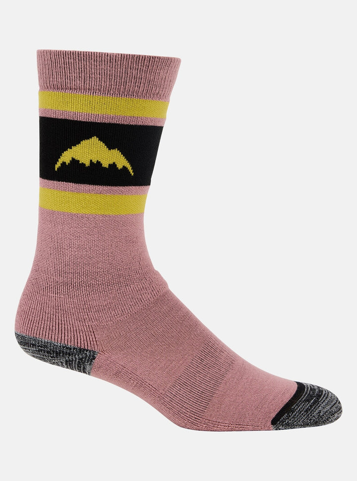 Burton Weekend Midweight Socks 2-Pack 2026 (Youth) | Powder Blush