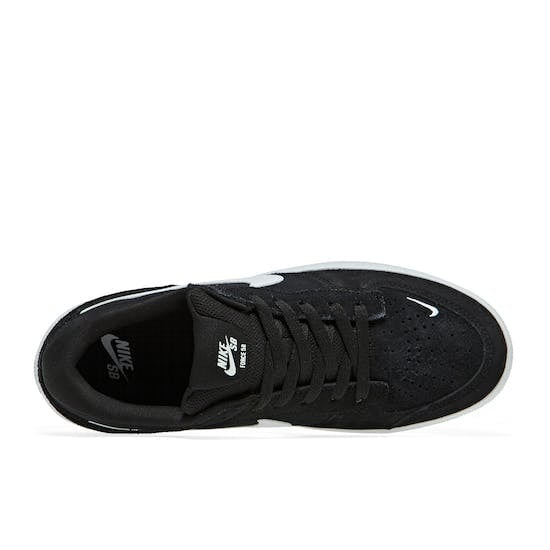 Nike SB Force 58 Unisex Shoes | Black/White-Black