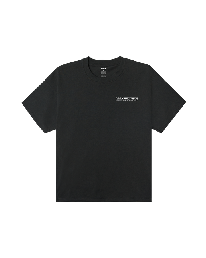 Obey To New Friends And Old Heavyweight Box Tee (Men&