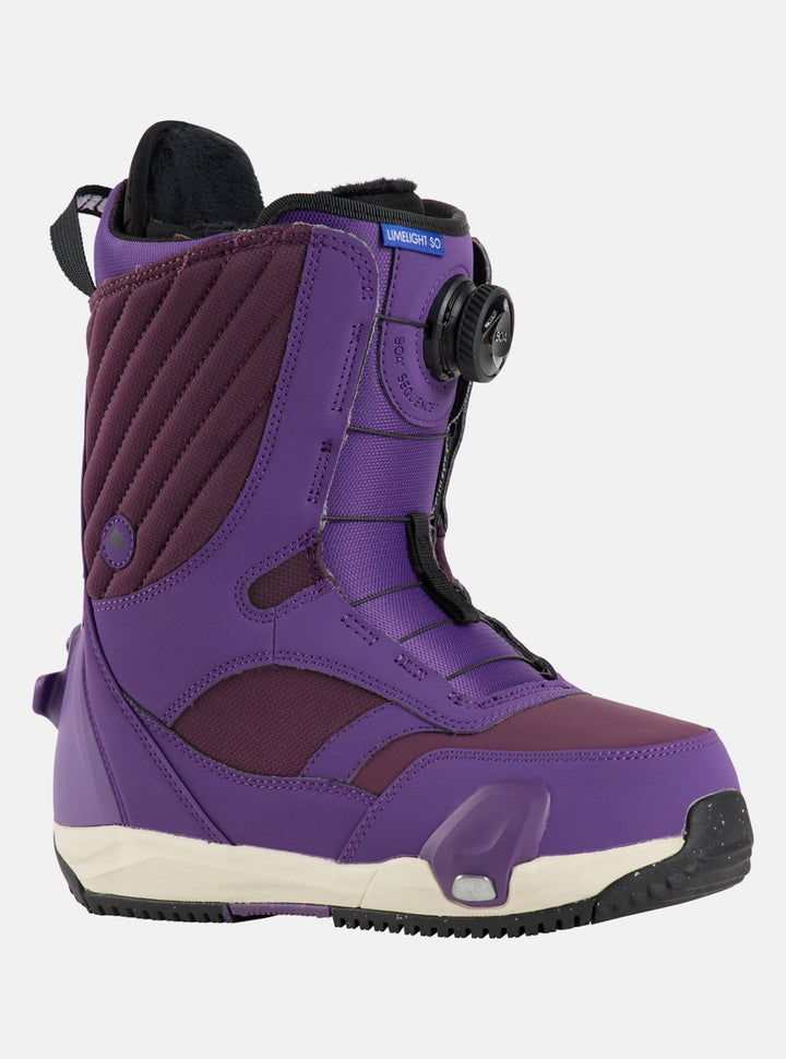 Burton Limelight Step On Boot 2025 (Womens) | Imperial Purple