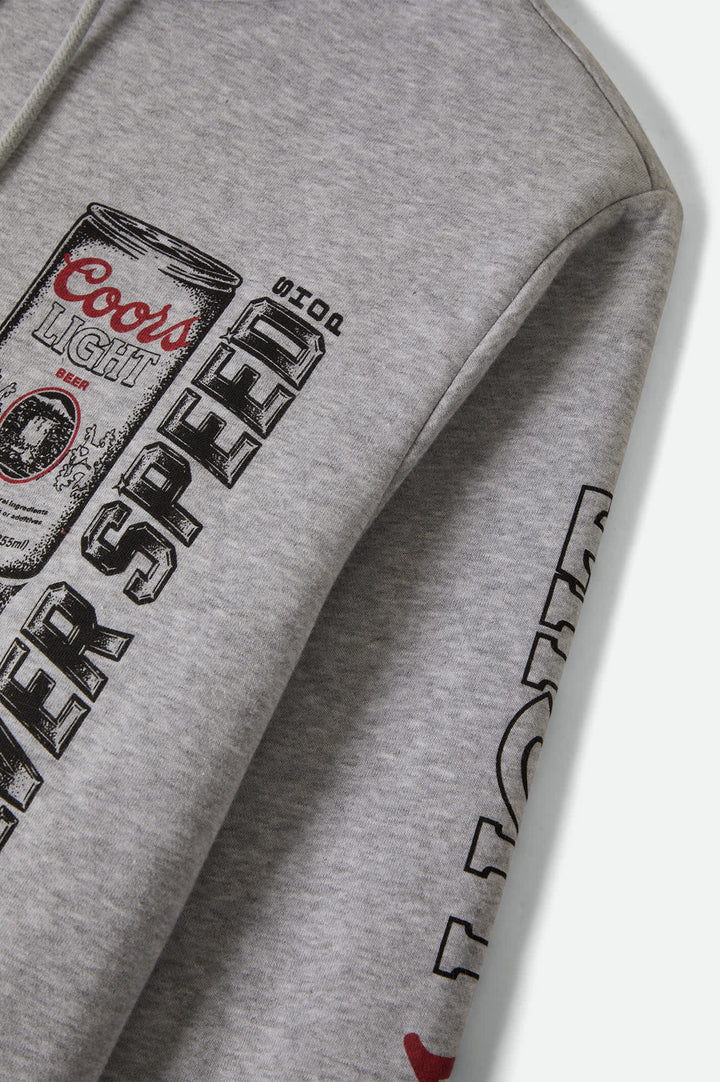 Brixton Coors Light Silver Speed Hoodie (Men&
