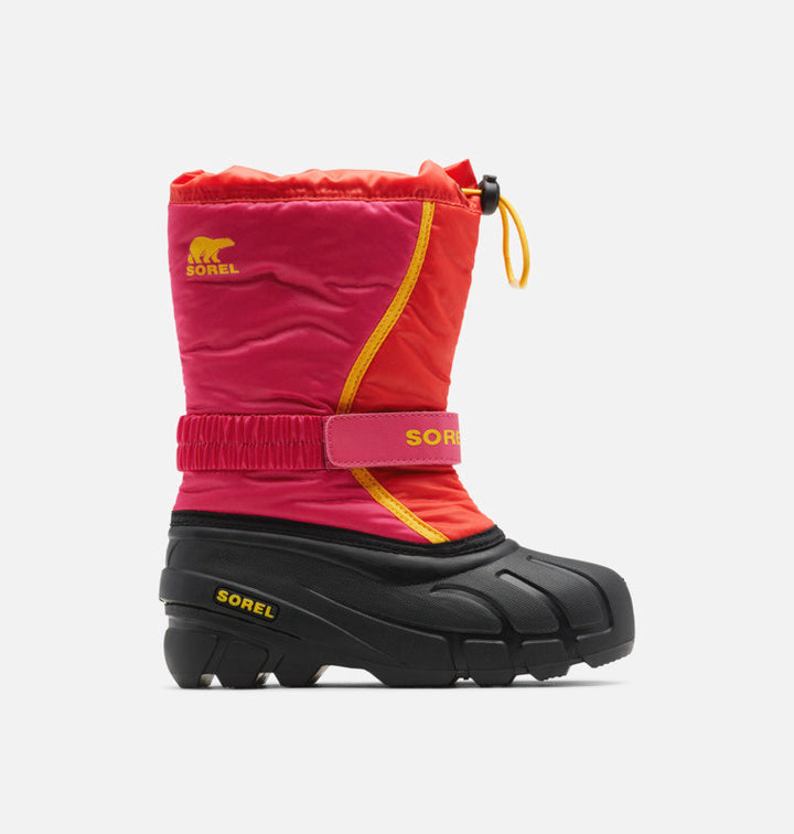 Sorel Youth Flurry | Poppy Red/Cactus Pink