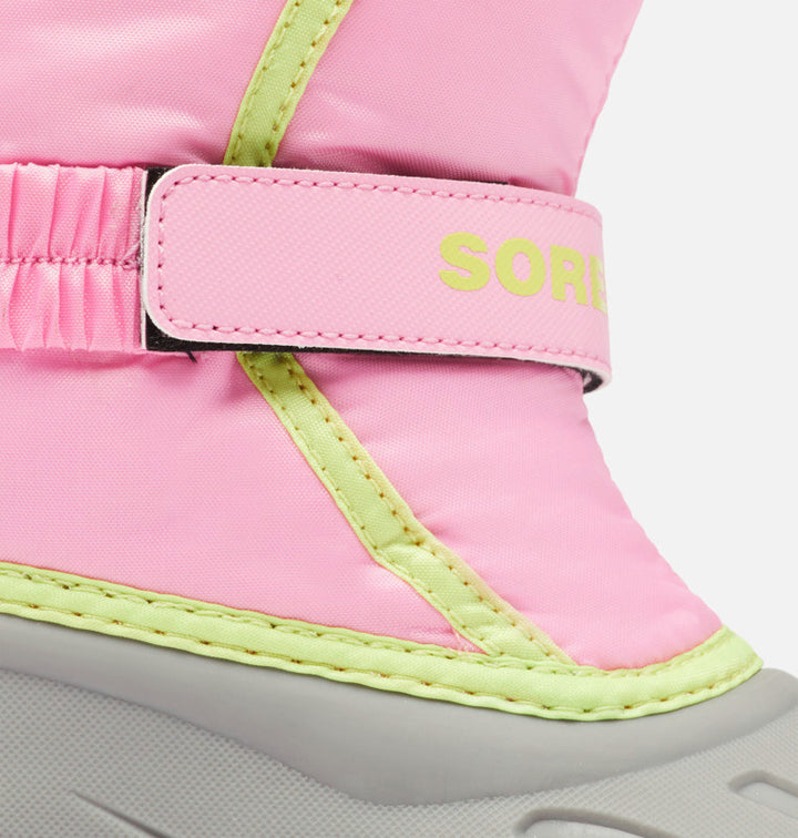 Sorel Youth Flurry™ W24 | Blooming Pink/Chrome Grey