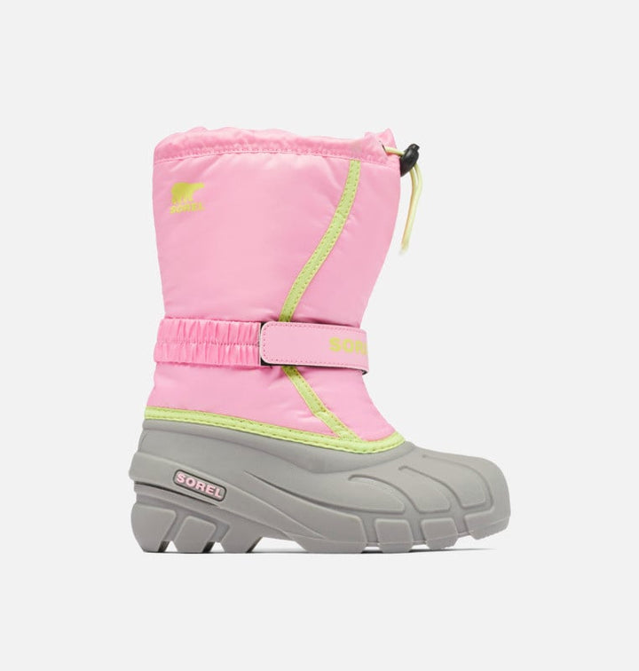 Sorel Youth Flurry™ W24 | Blooming Pink/Chrome Grey