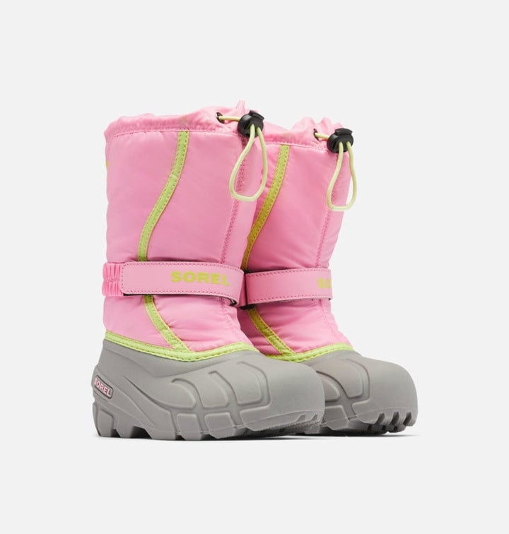 Sorel Youth Flurry™ W24 | Blooming Pink/Chrome Grey